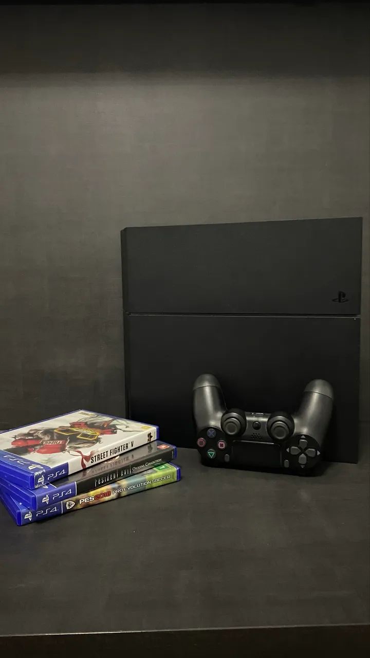 CONSOLE PS4 + JOGOS