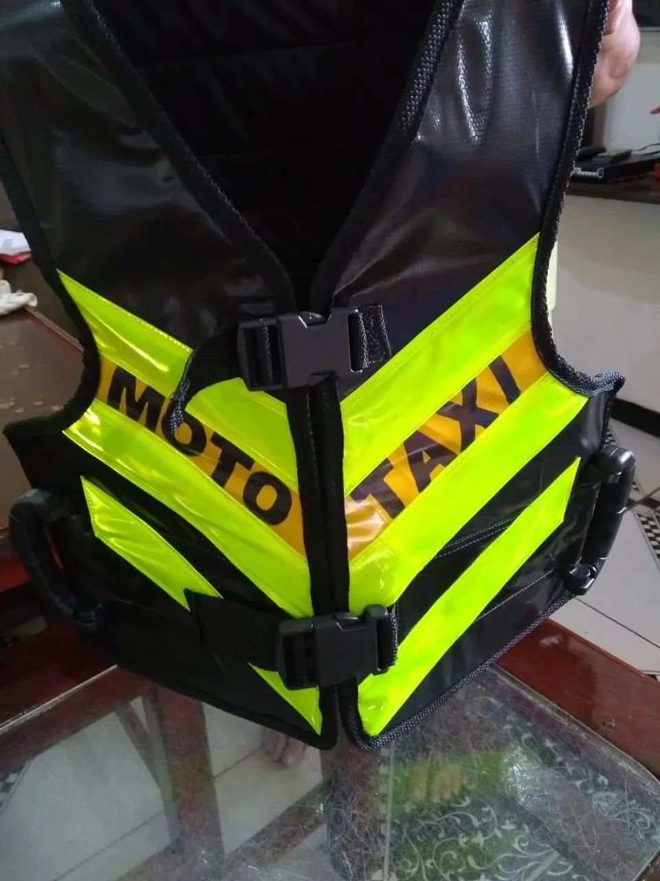 Colete Profissional e Camisa para Moto Táxi e Uber  - Foto 5