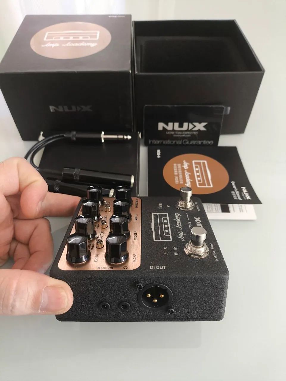 Pedal de guitarra Nux Amp Academy - Instrumentos musicais