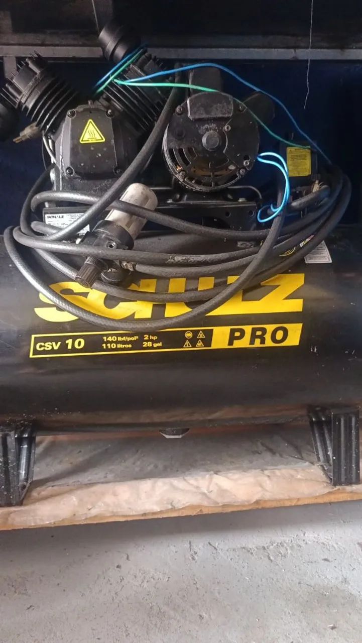 Compressor Shultz 110 pro 3 meses de comprado