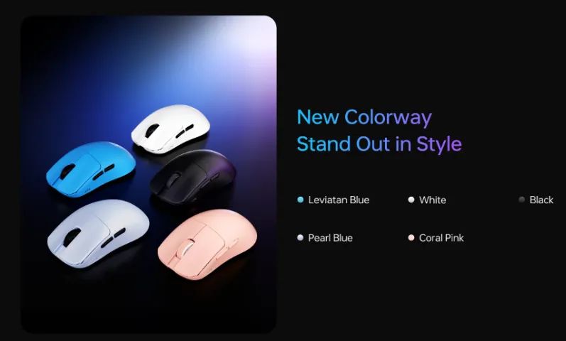 Mouse Gamer Wireless 8k PAW 3950 Ultra ATK F1 UIltimate V2 Switch Óptico Azul MCU Nordic - Foto 4