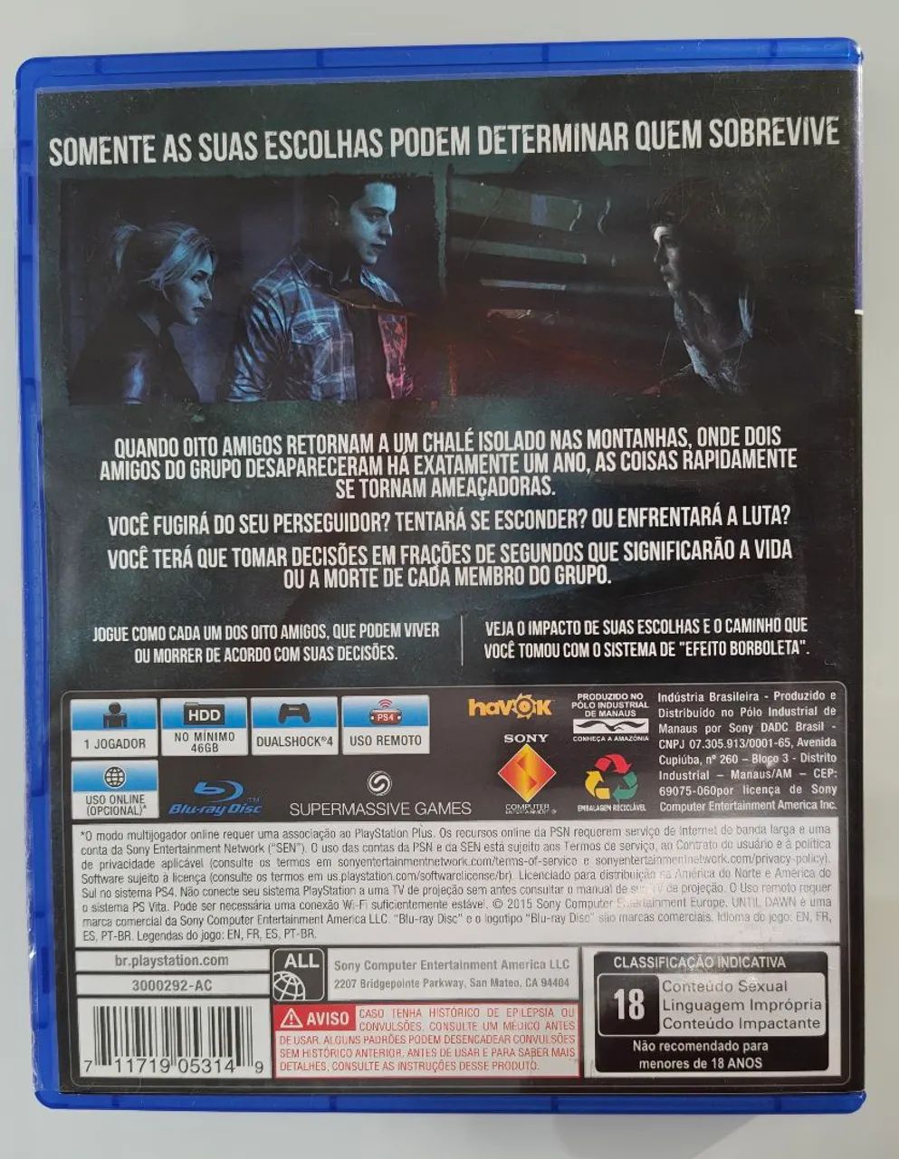 Until Dawn - PS4 - Foto 3