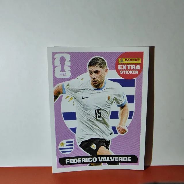 Figurinha Federico Valverde Extra Legend Base - Foto 5