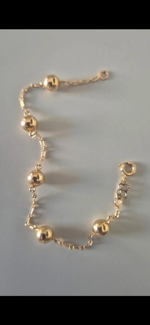 Pulseira Rommanel (seminova) e pingente (seminovo) - Foto 2