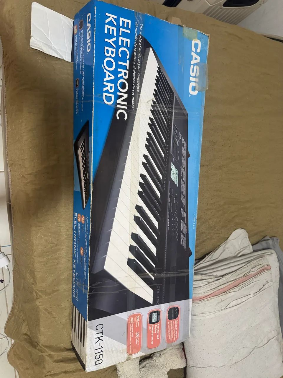Teclado eletrônico Casio CTK-1150 - Foto 3
