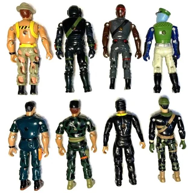 Figuras Lanard Corps Escala Comandos em Ação Gi Joe Importadas Vintage Action Figure - Foto 2