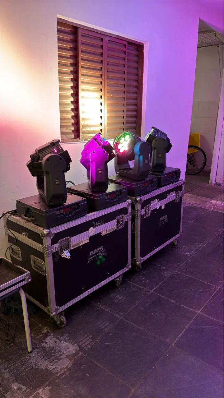 Desapego 04 moving head wash Neo 21 L com cases  - Foto 5