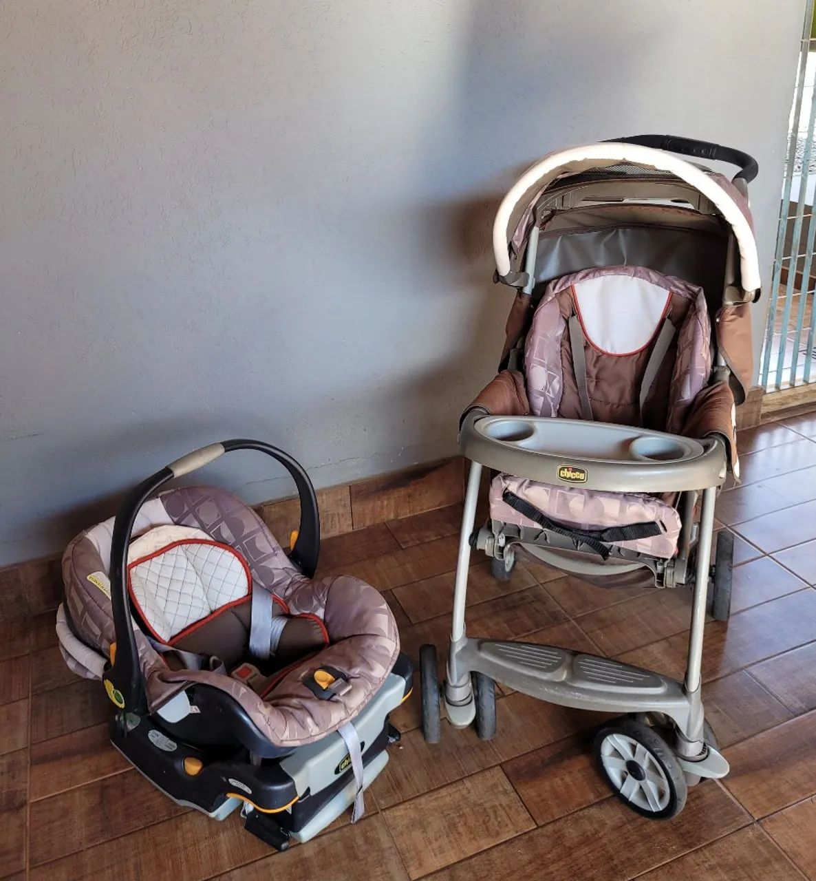 Carrinho e bebê conforto  - Foto 3