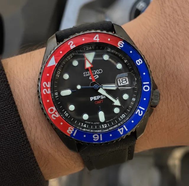 Seiko Pepsi GMT Edição Ltda