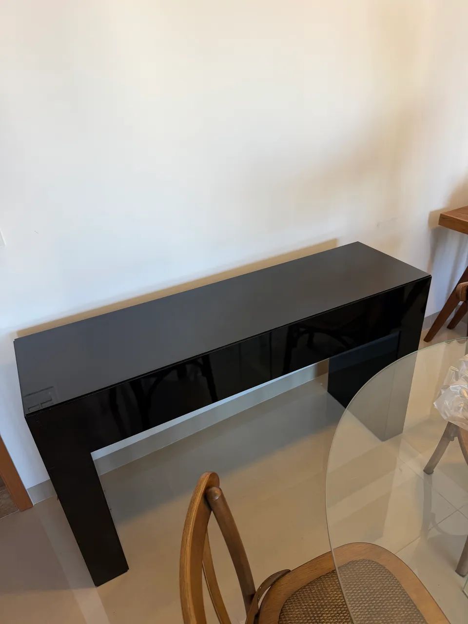 Mesa Aparador Preta 