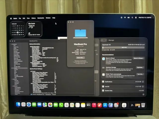 Macbook pro m1 pro -14 inch 16gb ram 1tb ssd  - Foto 2