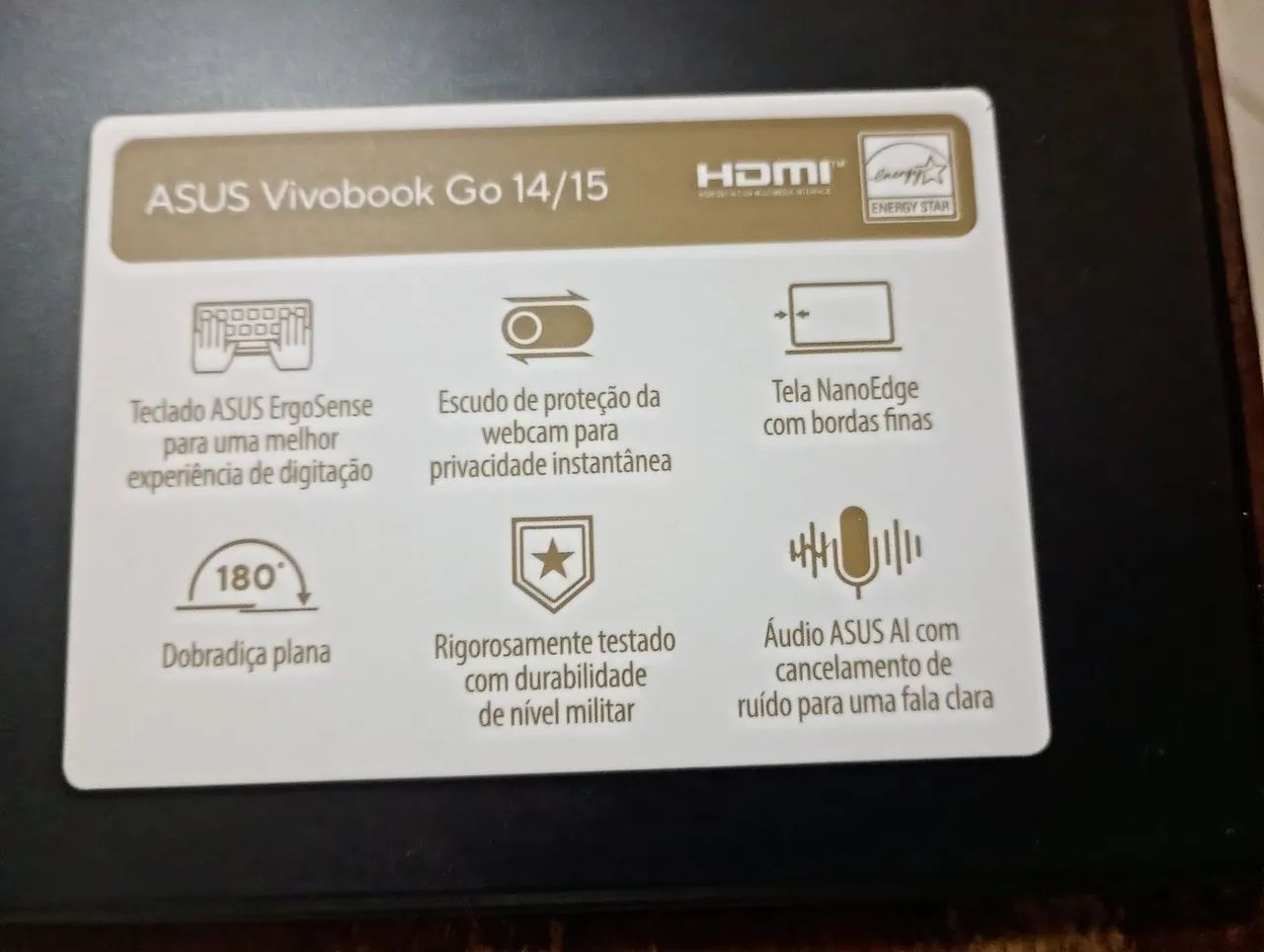 Notebook Asus Vivobook Go 15 - Foto 4