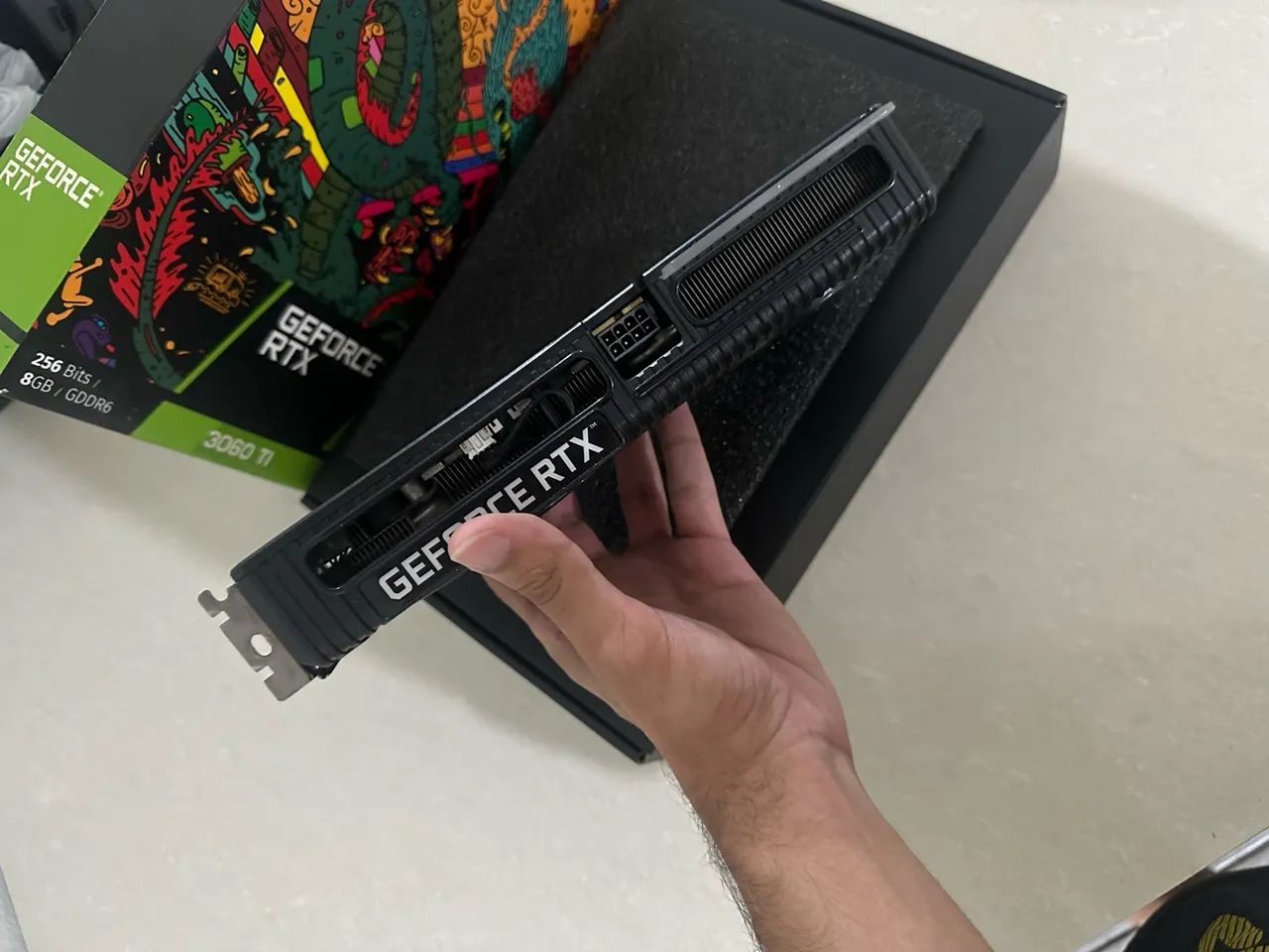 Geforce RTX 3060ti 8gb pcyes - Foto 3