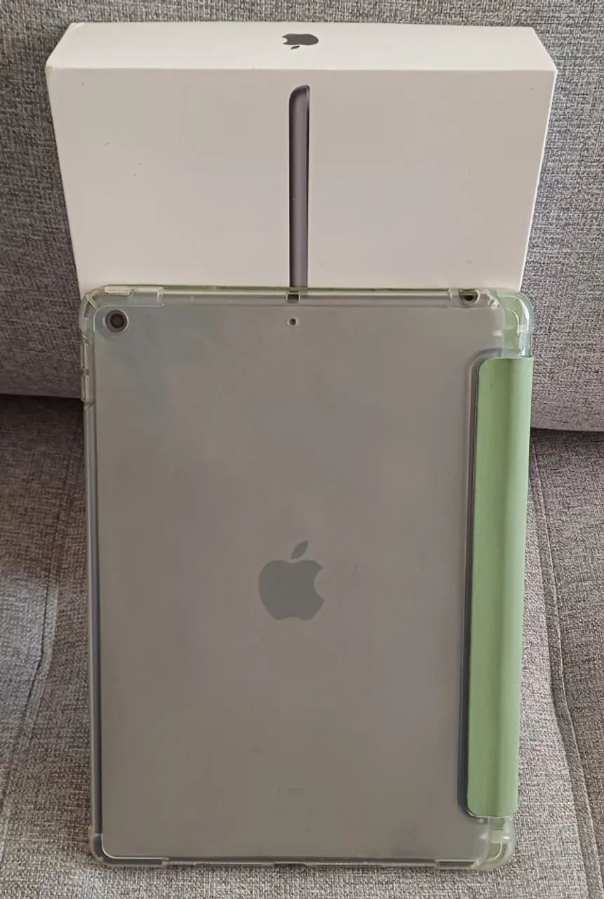 iPad 9 Perfeito com Caixa e Capa Protetora Troco - Foto 5