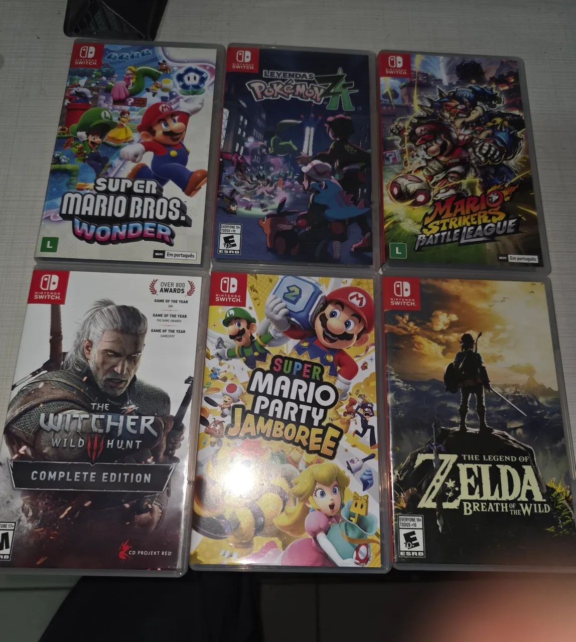 Jogos nintendo switch 