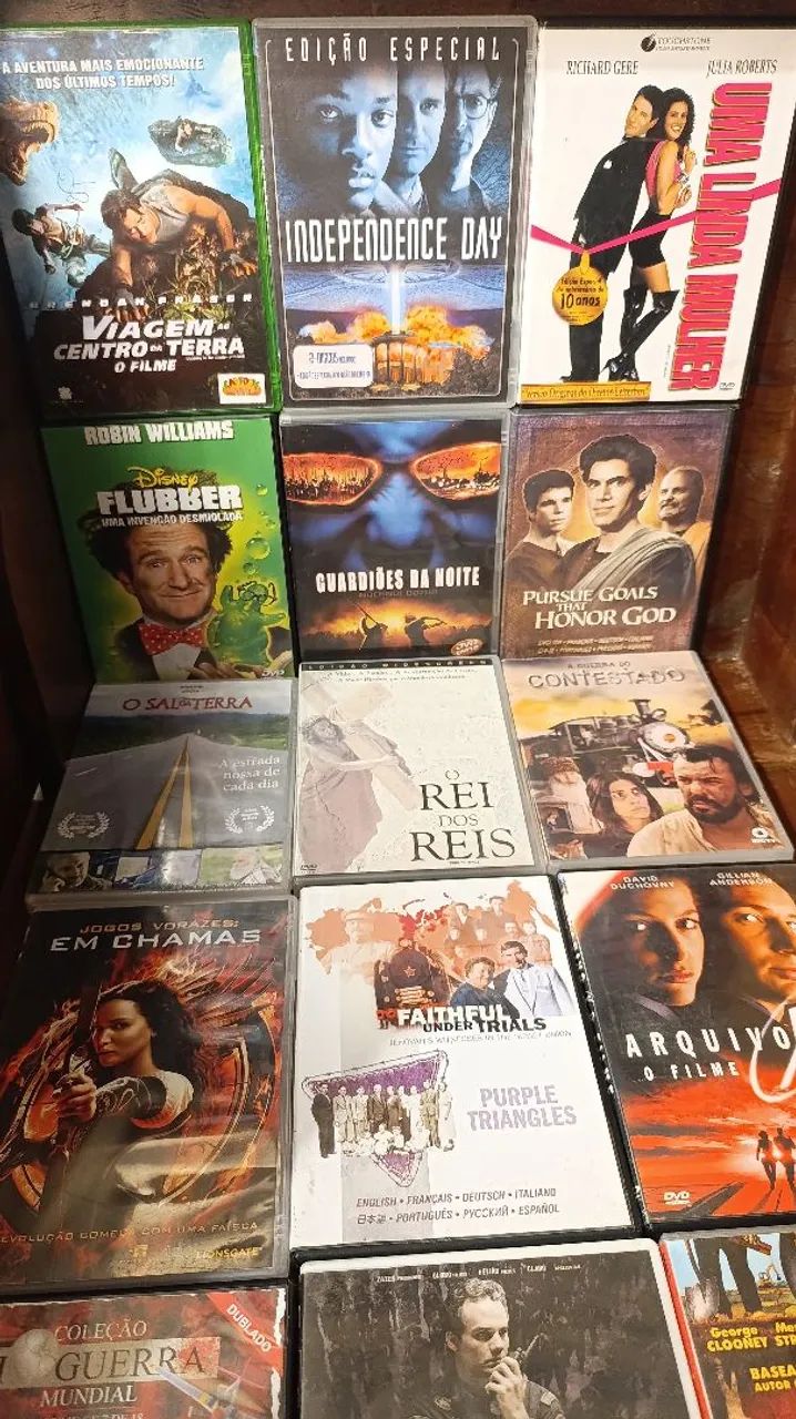 LOTE COM 14 DVDs - ÓTIMO ESTADO DE CONSERVAÇÃO - Foto 4