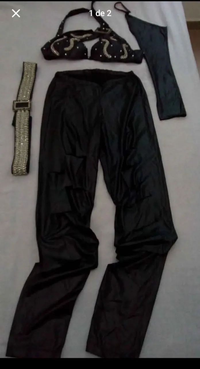 Conj, calça e top