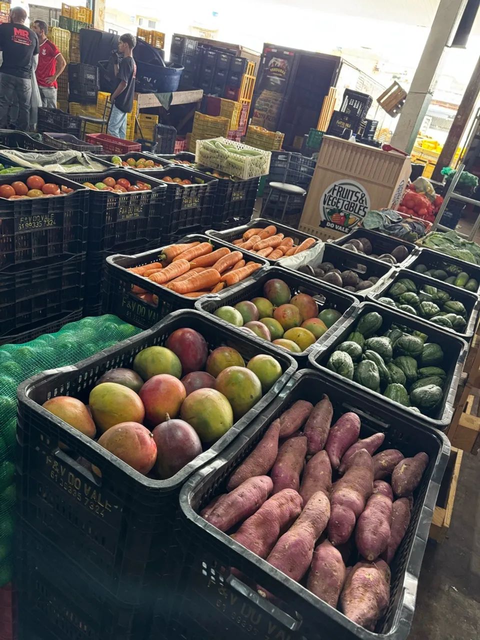 Frutas e verduras no atacado !