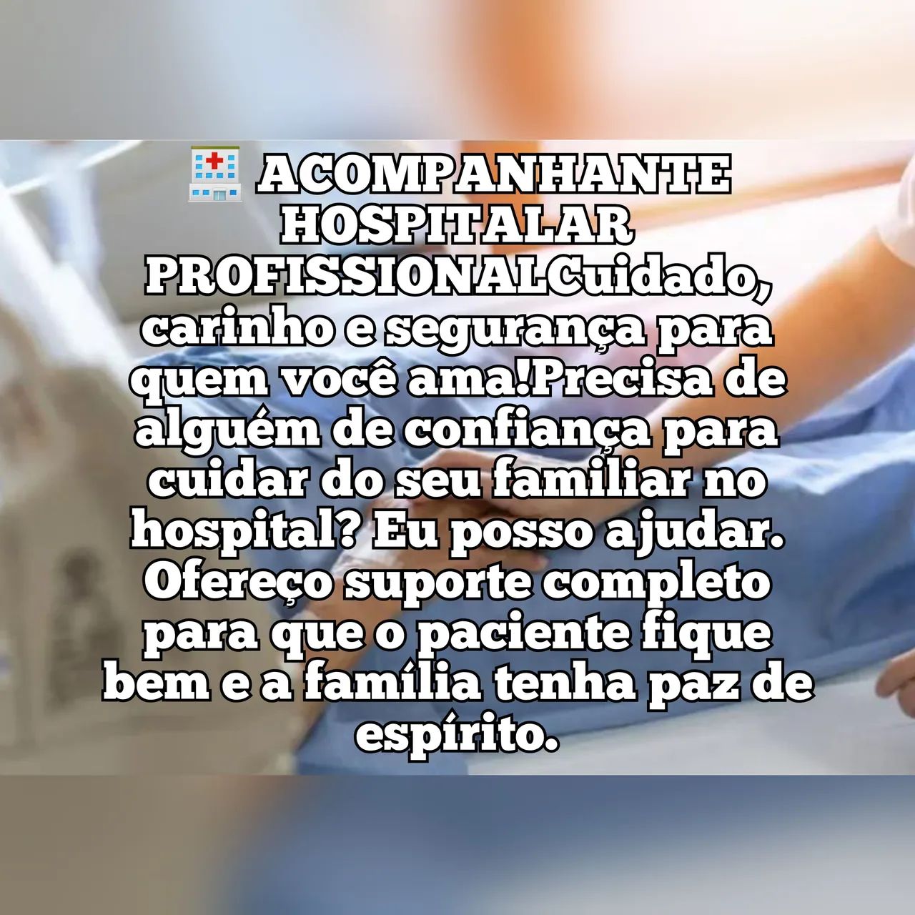 ACOMPANHANTE HOSPITALAR 