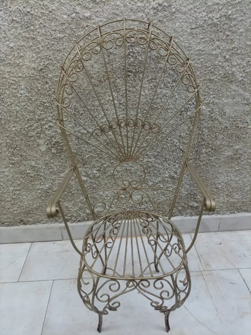 Cadeira de ferro