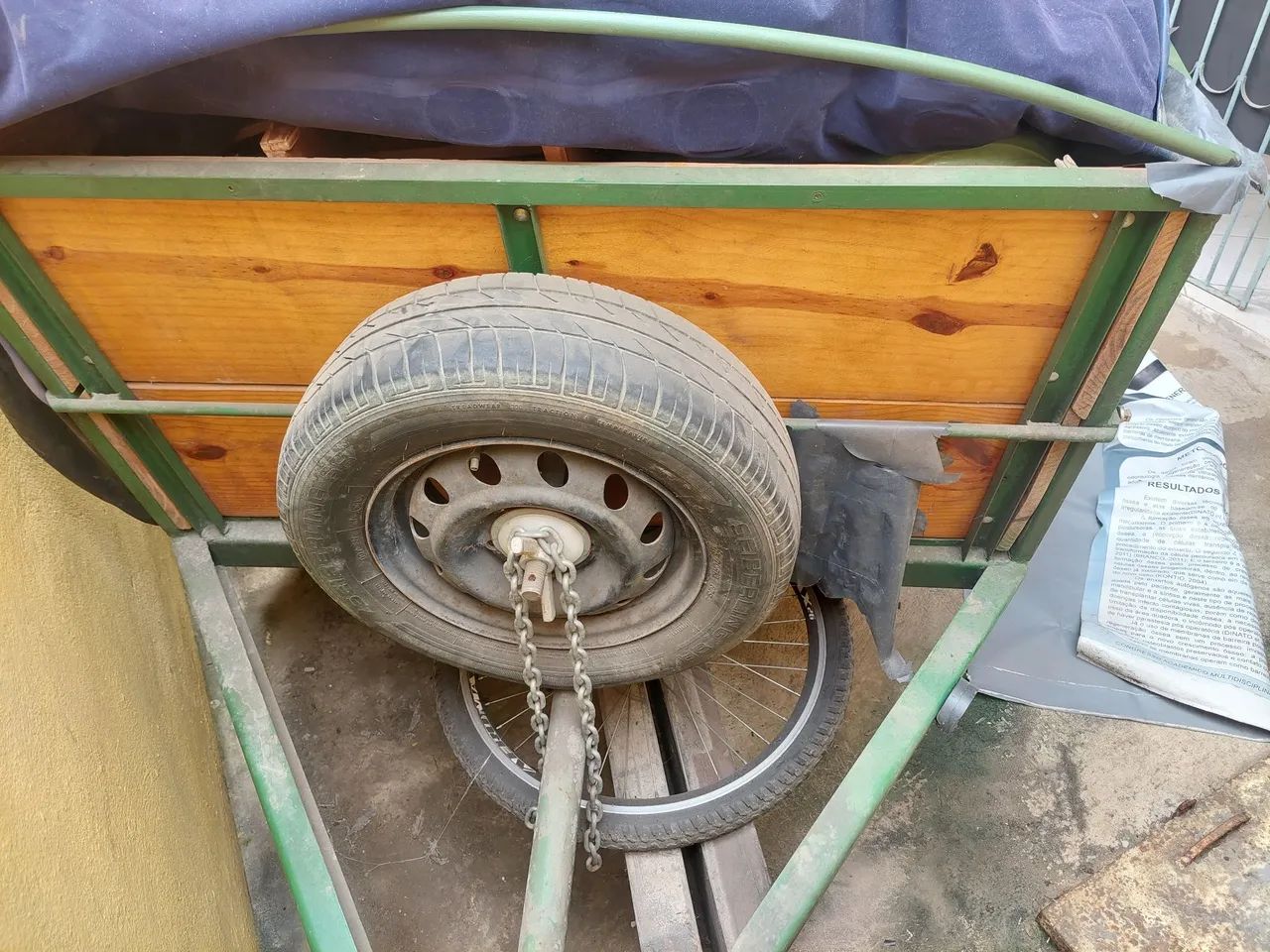 Carretinha reboque para carro  - Foto 3