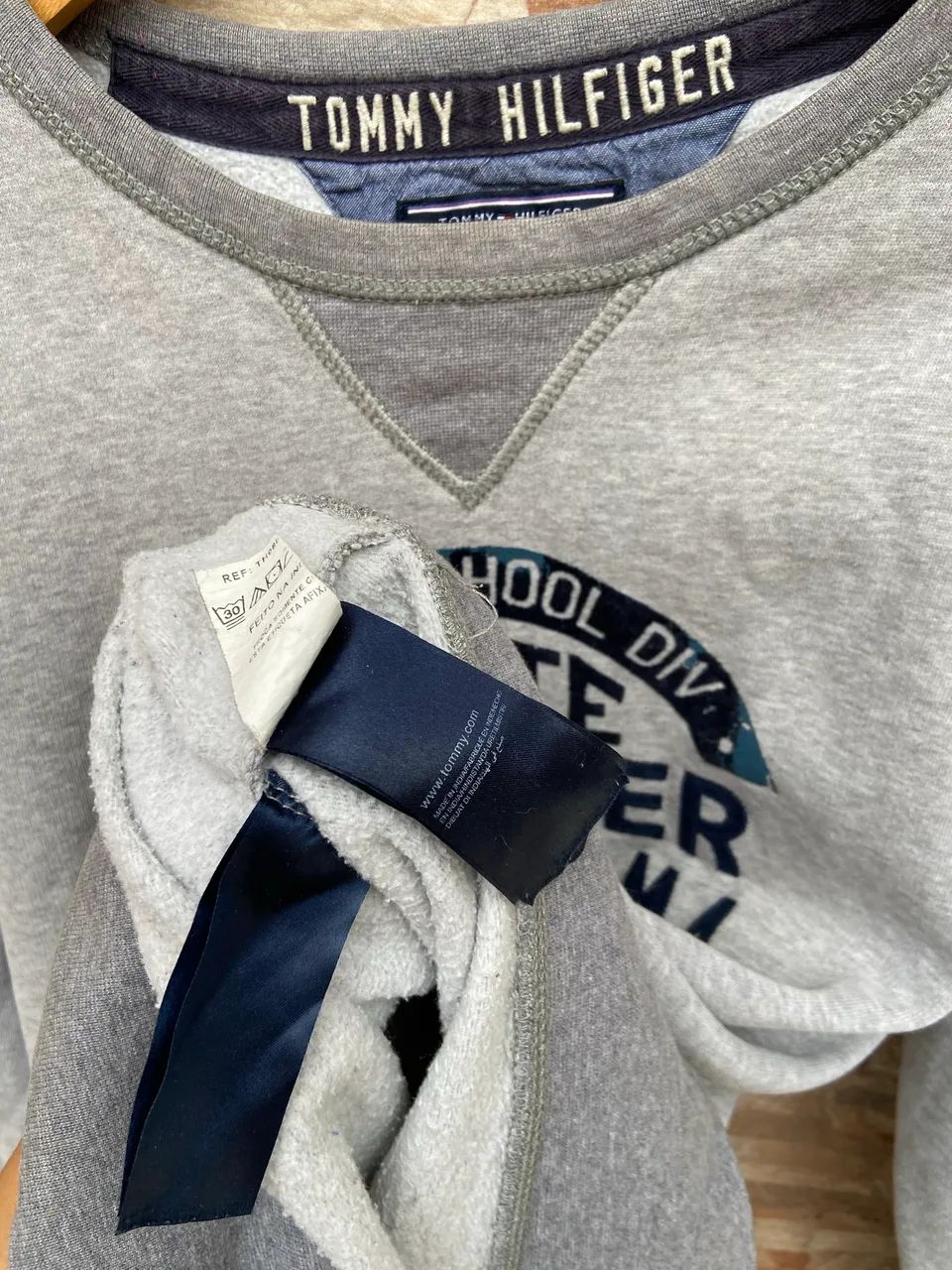 Blusa de moletom Tommy Hilfiger M - Foto 5
