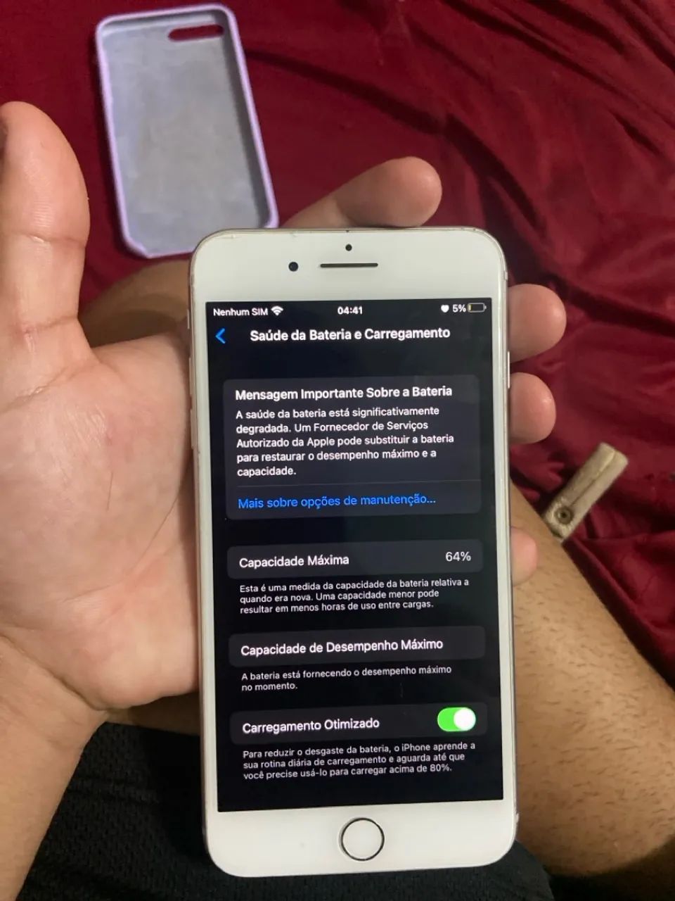 iPhone 8 Plus em ótimo estado  - Foto 3