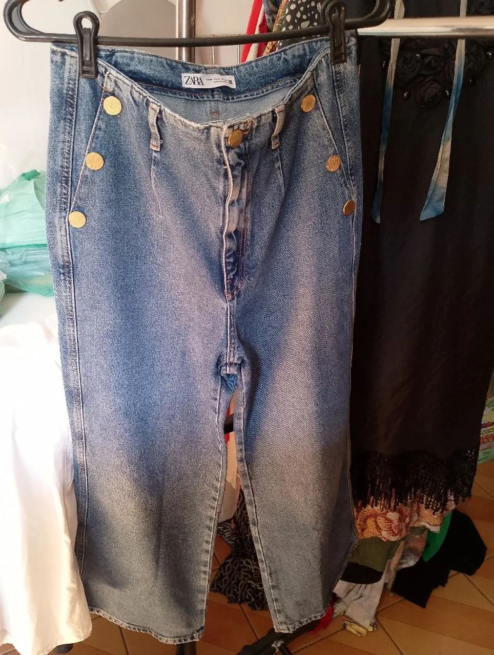 Calça jeans feminina ZARA