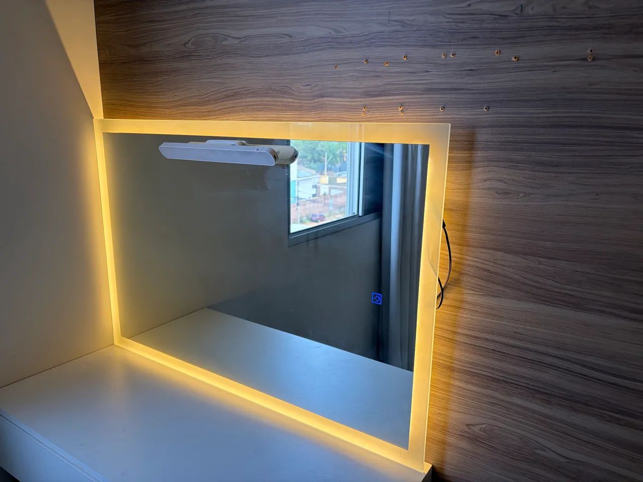 Espelho com led 