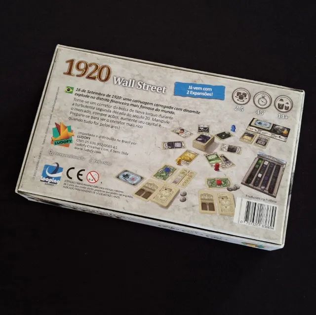 1920 Wall Street + Sleeves - Jogo de Tabuleiro - Foto 2