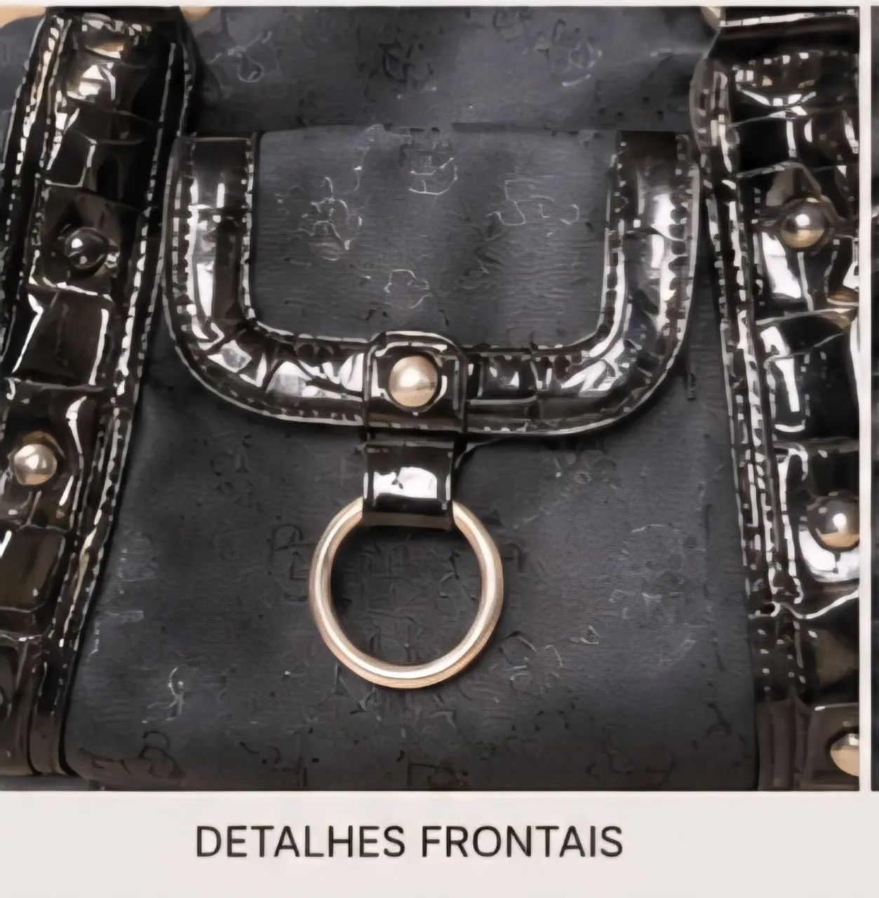 Bolsa Ana Hickmann preta - Foto 2