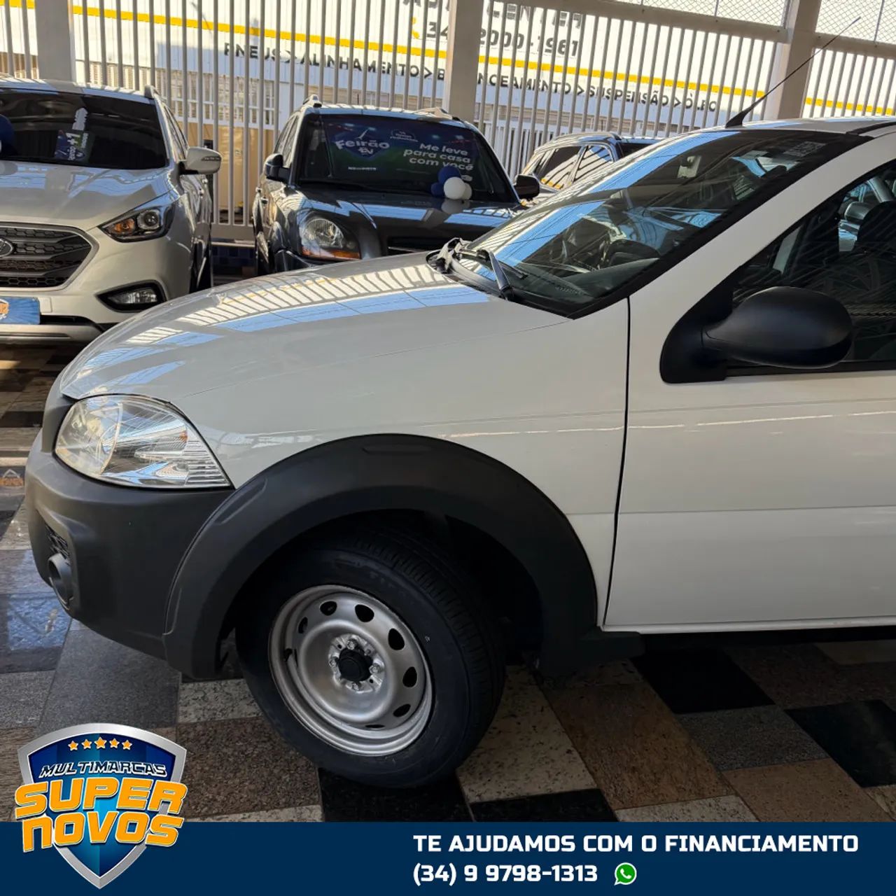Fiat Strada Working Hard 1.4 Fire Flex 8V CD 2020 - Foto 3