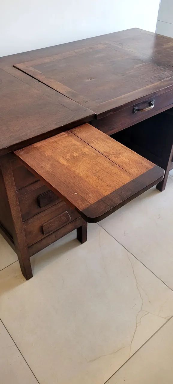 Mesa escrivaninha antiga (1950) - Foto 4