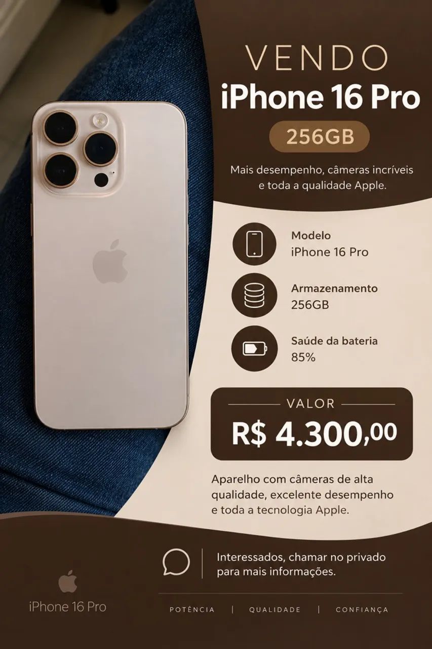 IPHONE 16 PRO 256GB