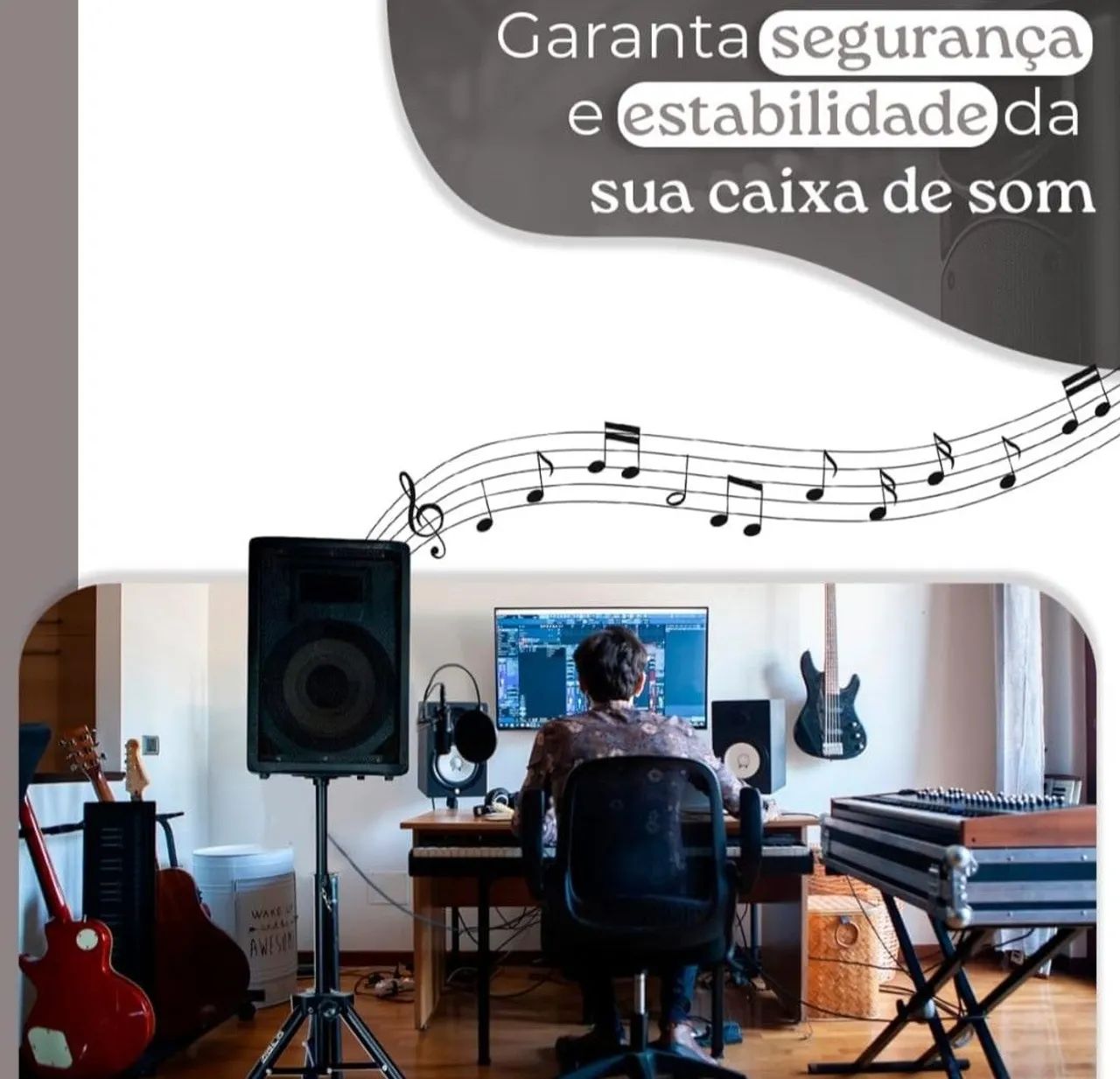 Tripé para Caixa de Som 2M - Foto 3