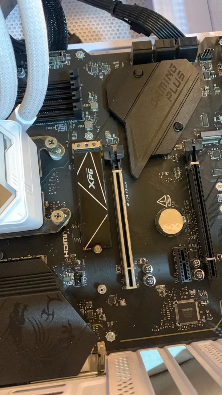 NVME XPG 1TB 7400mbs - Foto 2