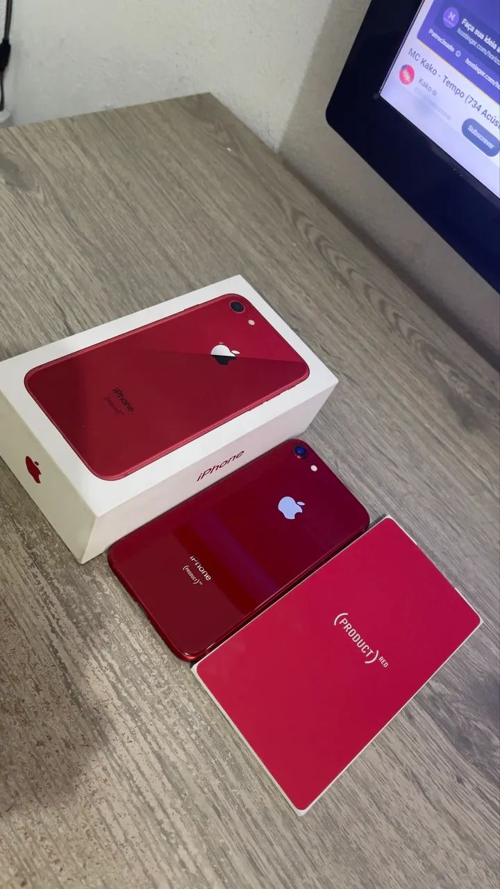 iphone 8 Red 64gb  - Foto 2