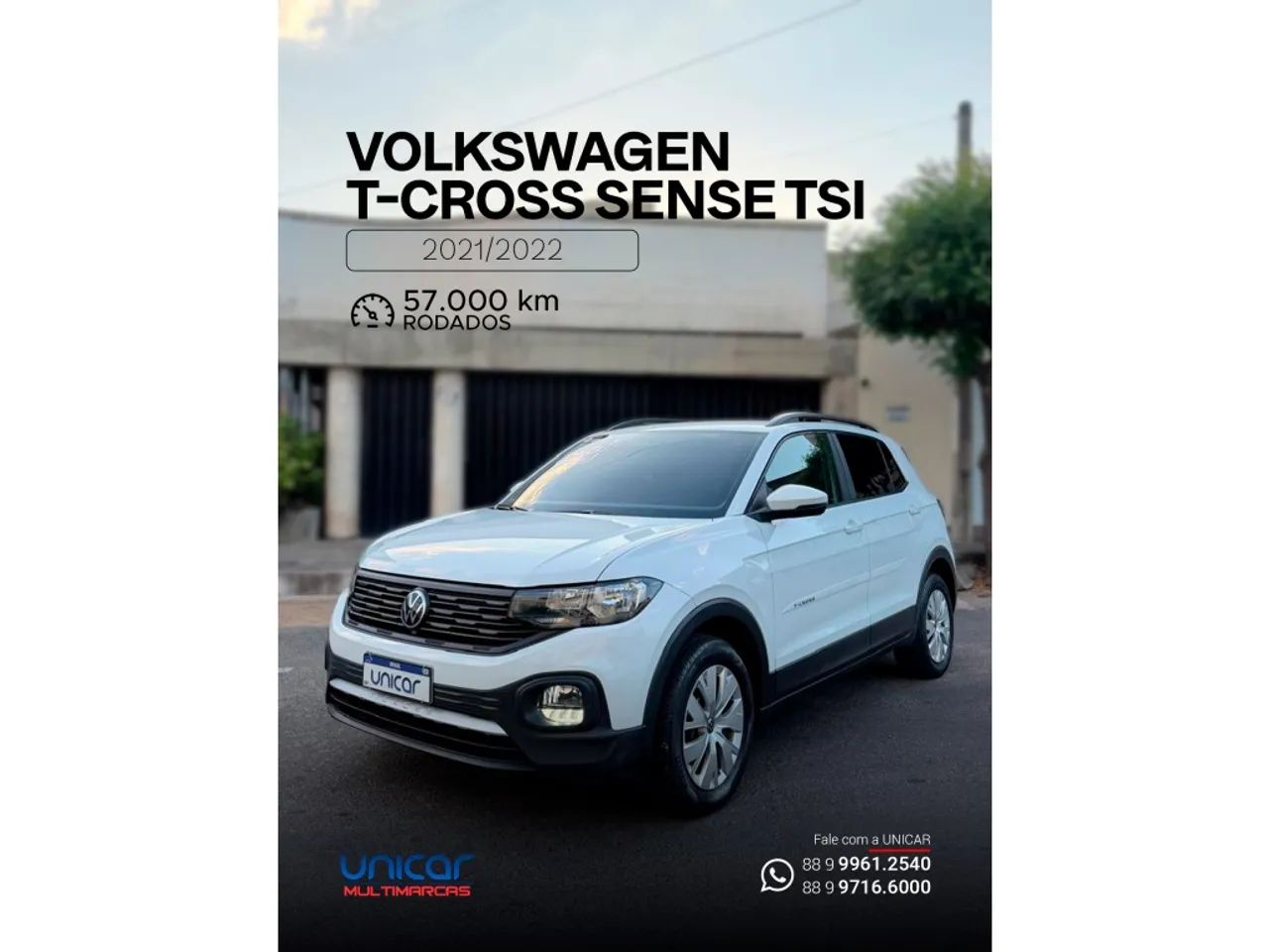 Volkswagen T-Cross 1.0 TSI FLEX 12V 5P AUT. 2022