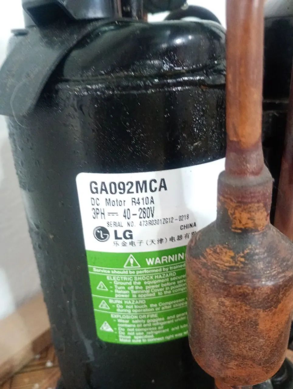 Motor de ar condicionado