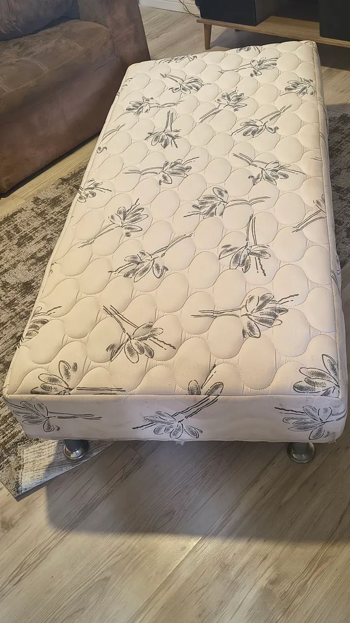 Box cama com colchão  - Foto 4