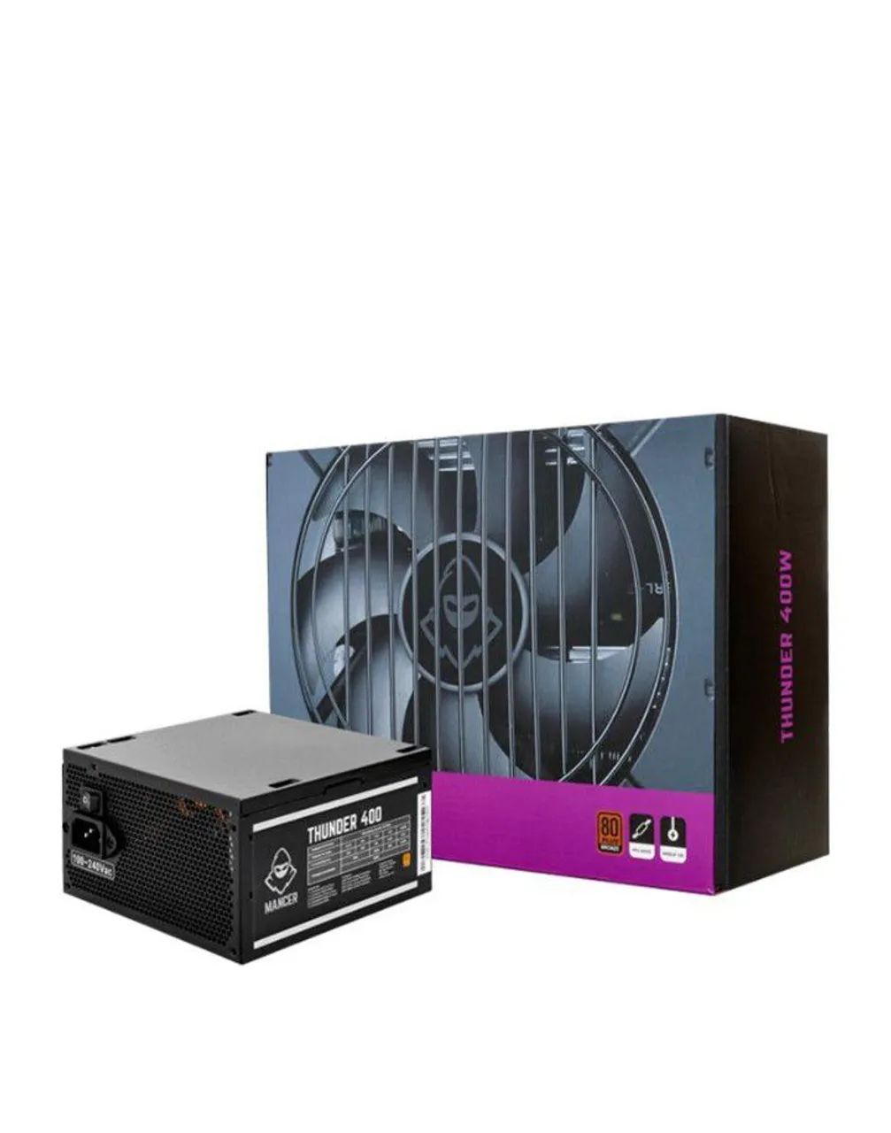 FONTE MANCER THUNDER 400W 80 PLUS BRONZE 