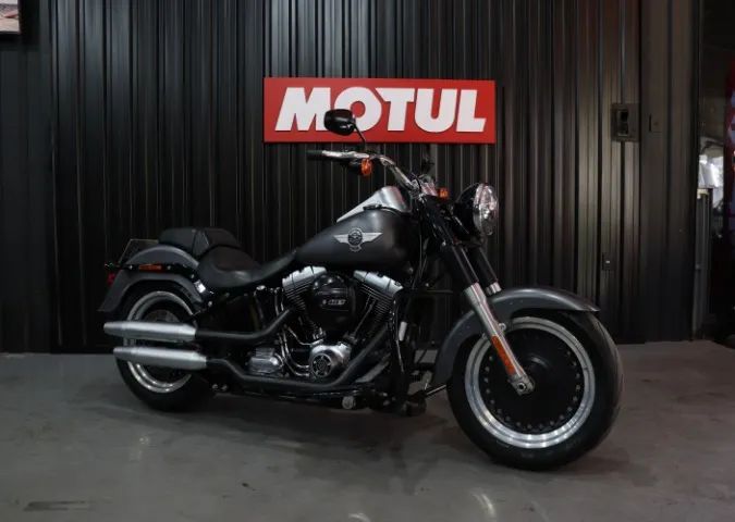 HARLEY-DAVIDSON FAT BOY LOW 2017/2017 - CINZA - Foto 3