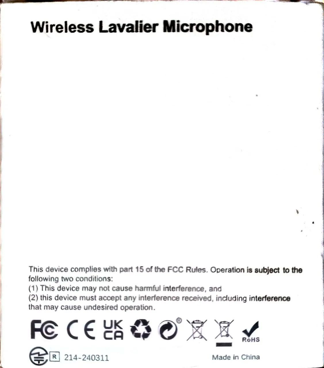 Microfone lapela - Foto 2