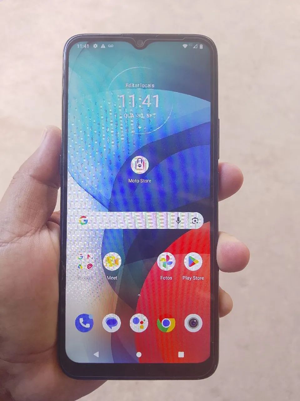Celular Motorola moto E7 semi novo  - Foto 2