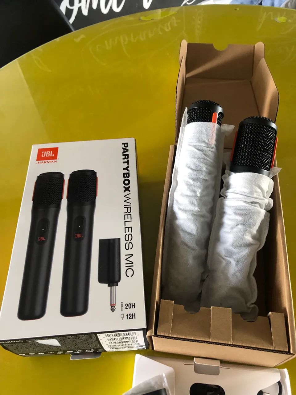 Par de microfones sem fio JBL PartyBox Wireless Mic - Foto 3