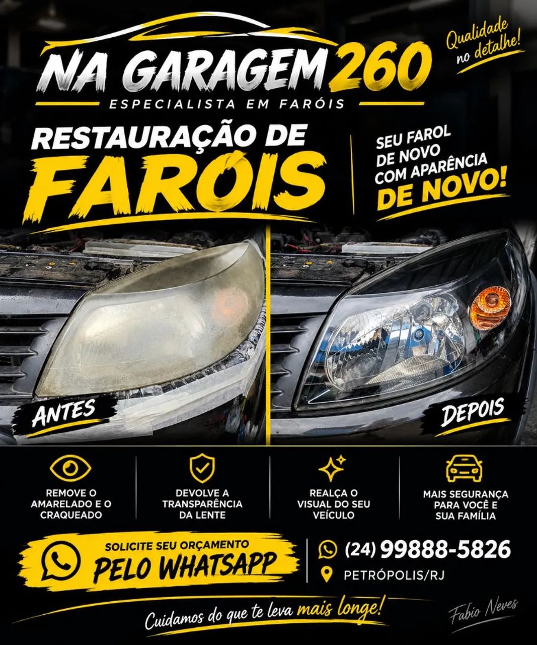 Restauração de Faróis 