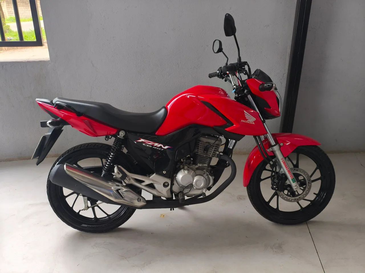 OPORTUNIDADE FAN 2023 COM APENAS 10 MIL KM RODADOS DE ÚNICO DONO!! - Foto 3