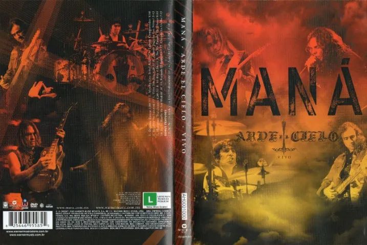 Dvd Maná - Arde El Cielo Vivo - Foto 5