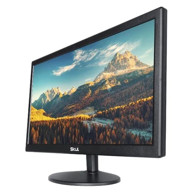 Monitor SKUL 19,5" LED HDMI + VGA - Ideal para Trabalho e Home Office (SM1955MS) - Foto 2