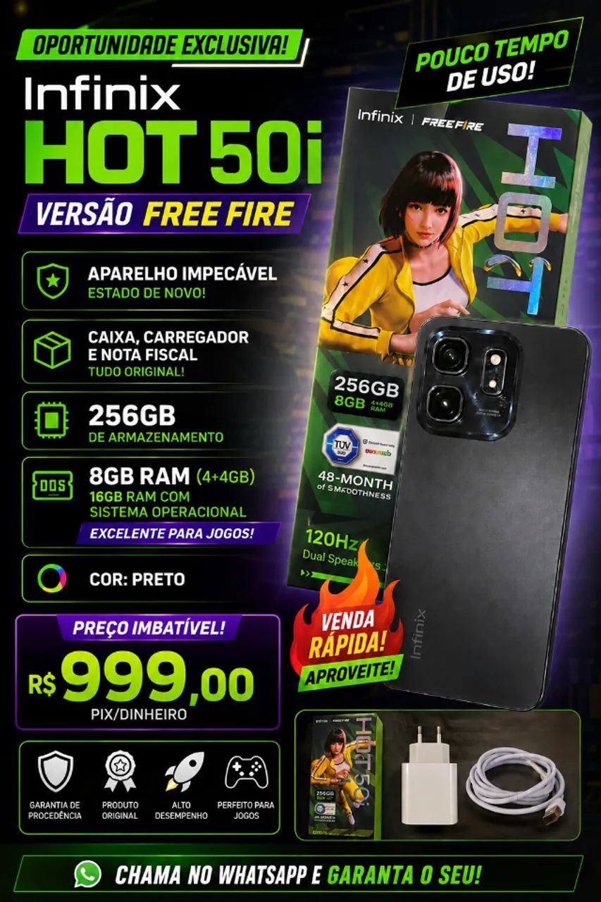 INFINIX HOT 50I - Foto 3